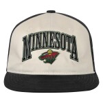 Outerstuff Dětská kšiltovka Minnesota Wild NHL Flatbrim Arch Deadstock Snapback