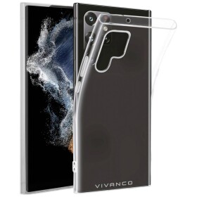 Vivanco Super Slim zadní kryt na mobil Samsung Galaxy S23 Ultra transparentní