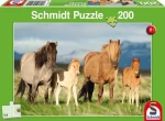 SCHMIDT Puzzle Koňská rodina