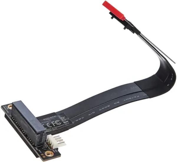 Delock 64132 karta PCI-Express PCI-Express PCIe / pravoúhlý / s kabelem délky 20 cm (64132)