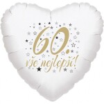 60. narozeniny balónek srdce Balonky.cz 60. narozeniny balónek srdce Balonky.cz
