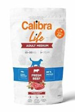 Calibra Dog Life Adult Medium Fresh Beef 100g