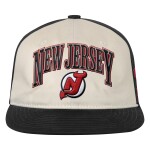 Outerstuff Dětská kšiltovka New Jersey Devils NHL Flatbrim Arch Deadstock Snapback