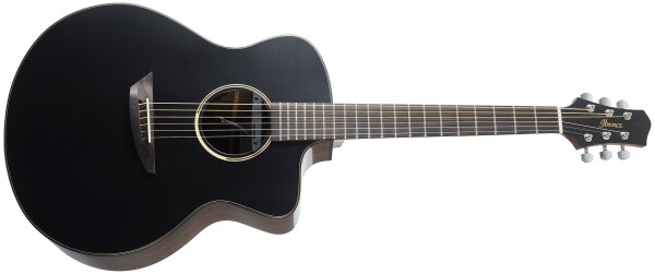 Ibanez JGM5N Black Top, Natural Back and Sides