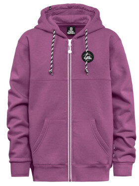 Horsefeathers OLIVE MULBERRY dětská mikina na zapínání - XL