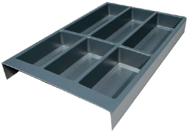 Agoform příborník do zásuvky Separado barva: antracit