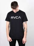 RVCA BIG RVCA black pánské triko s krátkým rukávem - S