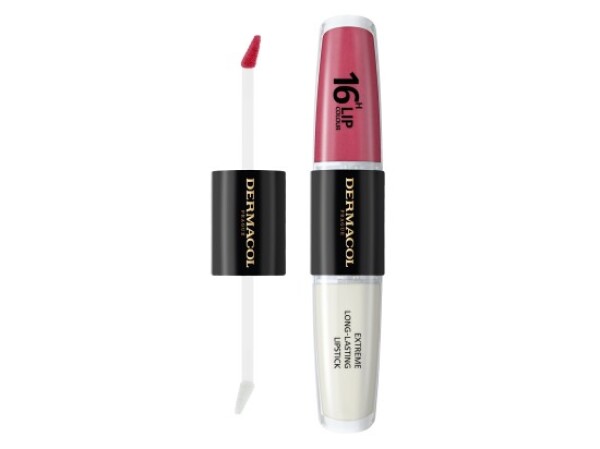 Dermacol 16H Lip Colour - Dlouhotrvající barva na rty č.35, 4 ml + 4 ml