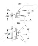 GROHE - Euroeco Special Páková umyvadlová baterie, chrom 32779000