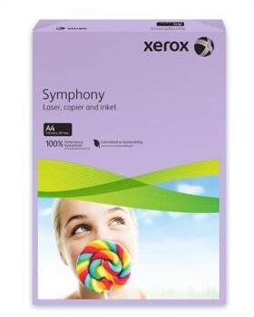 Xerografický papír barevný XEROX Symphony A4, 80g, 500ls - fialová