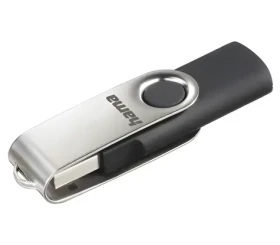 Hama Rotate černá/stříbrná / Flash disk / USB 2.0 / 32 GB / 10 MB/s