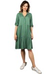 HOSH Dámské košilové šaty FATE Velikost: XL/XXL, Barva: Starorůžová