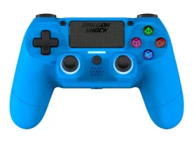 Dragonshock Controller Mizar modrá / Gamepad / PS4 / Android / PC / iOS / Bluetooth (DSCPS4-BL)
