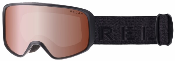 LYŽAŘSKÉ BRÝLE RELAX FLIP HTG81, černá mat.