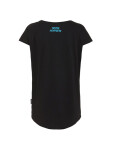 Horsefeathers REGINA black dámské tričko krátkým rukávem XS