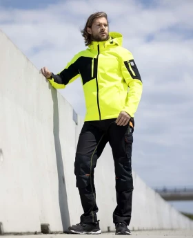 Softshellová bunda ARDON®CITYCONIC®Hi-vis žlutá 4XL H6694/4XL