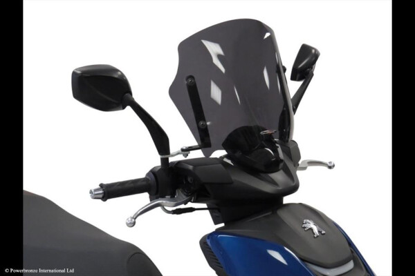Peugeot Speedfight 4 20-25 Skútr plexi Powerbronze 260 mm - tmavě zelená