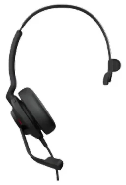 Jabra Evolve2 30 SE MS černá / Mono sluchátko / mikrofon / USB-A + USB-C (23189-899-779)
