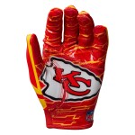 Dětské rukavice Kansas City Chiefs NFL Wilson Youth Stretch-Fit Receiver