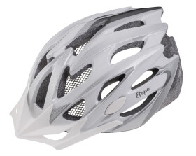Cyklistická přilba na kolo ETAPE VENUS, bílá/stříbrná mat (velikost L/XL pro obvod havy 58-61 cm)