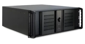 Inter-Tech 4U-4098-S černá / Rack skříň / 19" / ATX / 2x USB 3.2 Gen1 / uzamykatelné dveře (88887177)
