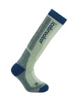 Dětské merino turistické ponožky ICEBREAKER Kids Ski+ Medium OTC, Seaglass/Atlantis/Snow velikost: 35,5-37,5 (XXL)