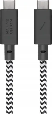 Native Union Anchor Cable USB-C 3m 240W zebra (ACABLE-C-ZEB-NP)