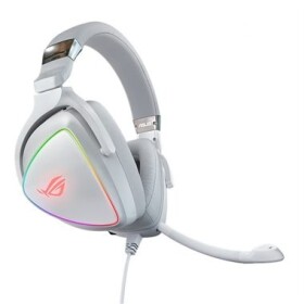 ASUS ROG Delta bílá / Herní sluchátka / RGB podsvícení / USB Type-C (90YH02HW-B2UA00)