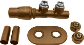 DEANTE - Matte brown ventil termostatický, pro koupelnové topení - levý; AGI_CZL1