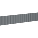 MEXEN - Rivel čelo pro koupelnovou skříňku reliéf 80 x 20, grafit mat 91A20-0800-235-1-66