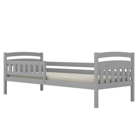 Postel Tosia standard + zábrana 80x160 šedá