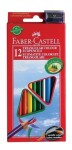 Faber - Castell Pastelky trojhranné ECO 12 ks + ořezávátko