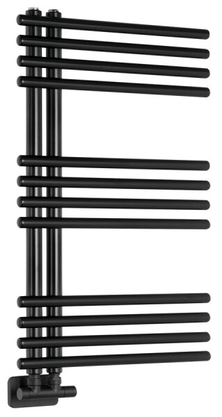 SAPHO - NYMPHA otopné těleso 500x800, černá mat LLN80B