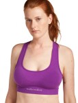 Dámská merino podprsenka ICEBREAKER Wmns 260 ZoneKnit Seamless Bra, Passion velikost: XS
