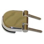 Dveřní pant pro saunové dveře celoskleněné (do zárubně), celochromový (1ks)