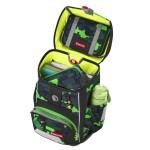 Školní aktovka Step by Step GIANT, Black Cat Chiko - 5 dílný set, AGR certifikát