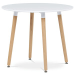 Jídelní stůl 90x90cm, mdf DT-306 WT