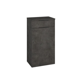 Dřevojas - Nízká skříňka DOS SNDZ 50 - D16 Beton tmavý / Úchytka T07 / D16 Beton tmavý / Pravé 211332IP