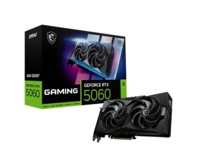 MSI VGA NVIDIA GeForce RTX 5060 8G GAMING OC, RTX 5060, 8GB GDDR7, 3xDP, 1xHDMI EDF_2648709