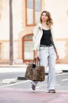 Nákupní taška Reisenthel Loopshopper L Leo fake fur
