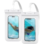 Pouzdro Spigen Aqua Shield WaterProof Case A601 2 Pack, bílé
