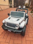 Mamido Elektrické autíčko Jeep Wrangler Rubicon 4x4 bílé