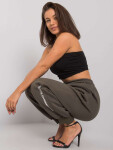 Dámské tepláky 7237.81 tmavá khaki - FPrice khaki L/XL