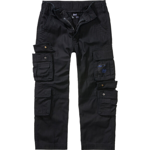 Brandit Kalhoty dětské Kids Pure Vintage Pants černé 170/176