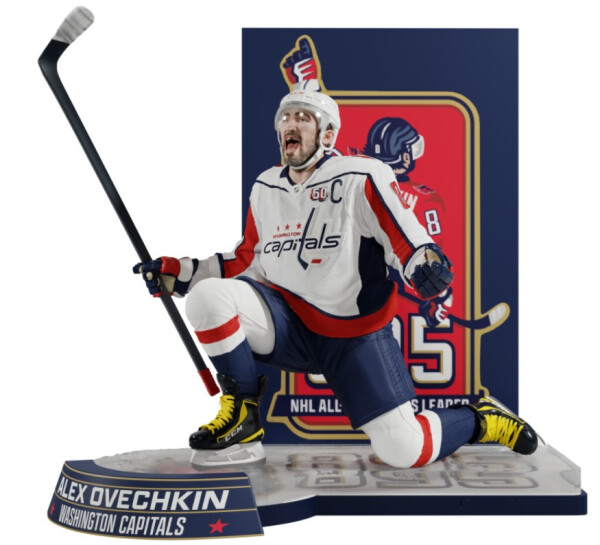McFarlane Figurka Alex Ovechkin #8 Washington Capitals NHL All-Time