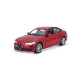 Bburago Plus Alfa Romeo Giulia (2016) červená