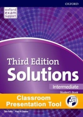 Solutions Intermediate Student´s Book + Workbook CPT Access Card, 3rd - kolektiv autorů