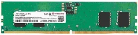 Transcend JetRam 8GB (1x8GB) 4800MHz / U-DIMM / DDR5 / CL40 / 1.1V / 1Rx16 (JM4800ALG-8G)