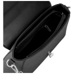 Elegantní dámská koženková kabelka na rameno Ciri, černá