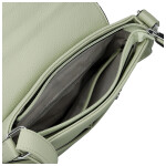 Stylová dámská koženková crossbody kabelka Katia, zelená